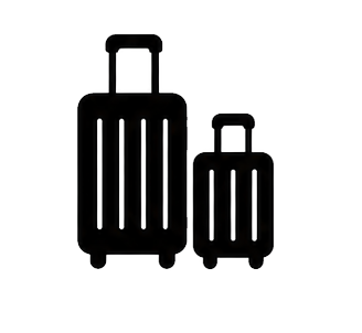 *2x Luggage