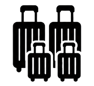 *4x Luggage